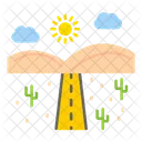 Desert Road Icon