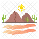 Desert Rocks Icon