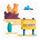 Desert Sign  Icon