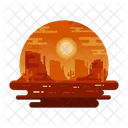 Desert Sunset  Icon