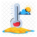 Desert Temperature Temperature Measurement Temperature Thermostat Icon
