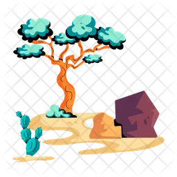 Desert Tree  Icon