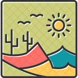 Deserto  Ícone