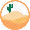 Desert Dry Dune Icon