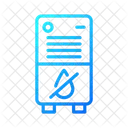 Dispositivo Portatil Control De Humedad Eliminacion De Agua Icono