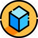 Design 3 D Modelagem 3 D Cubo 3 D Ícone