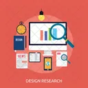 Design Research Concept Icon