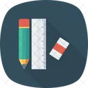 Design Pencil Rule Icon