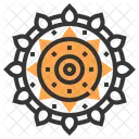 Circle Design Tribal Icon