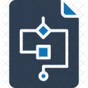 Design Algorithmen Diagramm Datendesign Icon