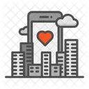 Design City Phone Icon