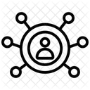 Icone De Linha De Design De Interacao Com O Usuario Ícone