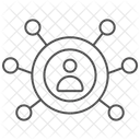 Icone De Design De Interacao Com O Usuario Thinline Ícone