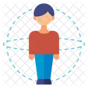 Design de personagem masculino  Ícone
