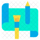 Designpapier Designblatt Zeichenblatt Symbol