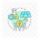 Energy Efficiency Chemical Manufacturing Chemical Syntheses Icon
