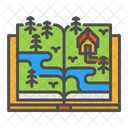 Design Forest House Icon