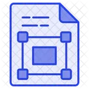 Grafico Design Vetor Ícone
