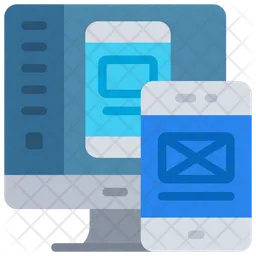 Design Mobile App  Icon