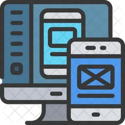 Design Mobile App  Icon