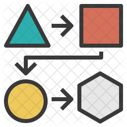 Design Process Icon of Colored Outline style - Available in SVG, PNG ...