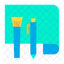 Design Tools Zeichenpapier Zeichenblatt Symbol