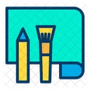 Design Tools Zeichenpapier Zeichenblatt Symbol