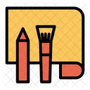 Design Tools Zeichenpapier Zeichenblatt Symbol