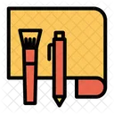 Design Tools Zeichenpapier Zeichenblatt Symbol