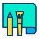 Design Tools Zeichenpapier Zeichenblatt Symbol