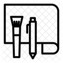 Design Tools Zeichenpapier Zeichenblatt Symbol