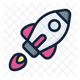 Design Startup Icon - Download in Colored Outline Style