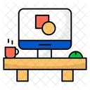 Design Studio Workstation Workstead Icon