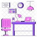 Design Studio Workstation Workstead Icon