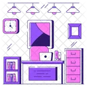 Design Studio Workstation Workstead Icon