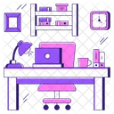 Design Studio Workstation Workstead Icon