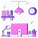 Design Studios Workstation Workstead Icon