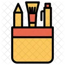 Design Tools Pinsel Bleistift Symbol