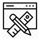 Entwurfswerkzeug  Symbol