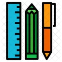 Design Tool Ruler Pen Icon