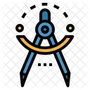 Compass Draw Drawing Icon