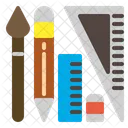 Design Tools Pencil Brush Icon