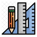 Design Tools Rulers Pencil Icon