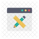 Design Website Design Webpage Pencil Icon