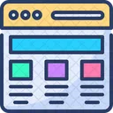 Web Design Design Responsivo Ícone
