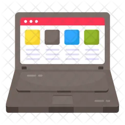 Designer de Web  Ícone