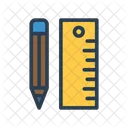 Ruler Geometry Stationary Icon