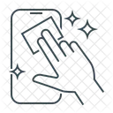 Limpiar Desinfeccion Telefono Icono