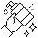 Superficie Desinfectantes Fondo Icono