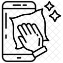 Desinfectar El Telefono Limpiar El Telefono Limpiar El Virus Icono